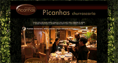 Desktop Screenshot of picanhaschurrascaria.com